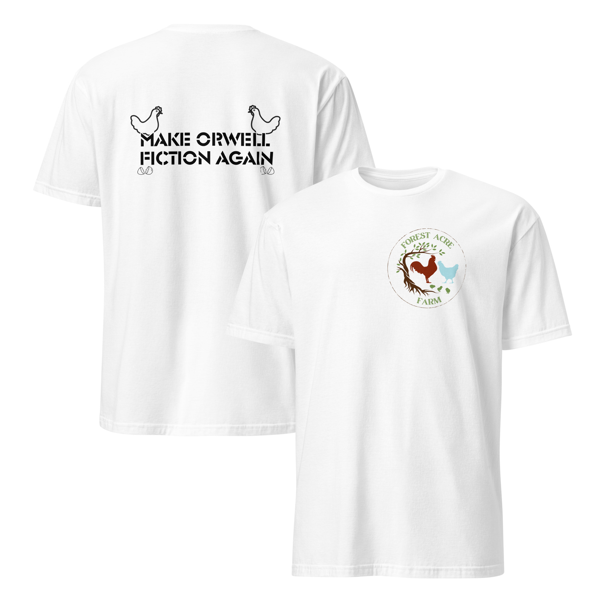 Make Orwell Fiction Again Unisex T-Shirt - Image 9